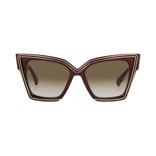 Valentino Cat Eye-Frame Acetate Sunglasses - VLS126B54
