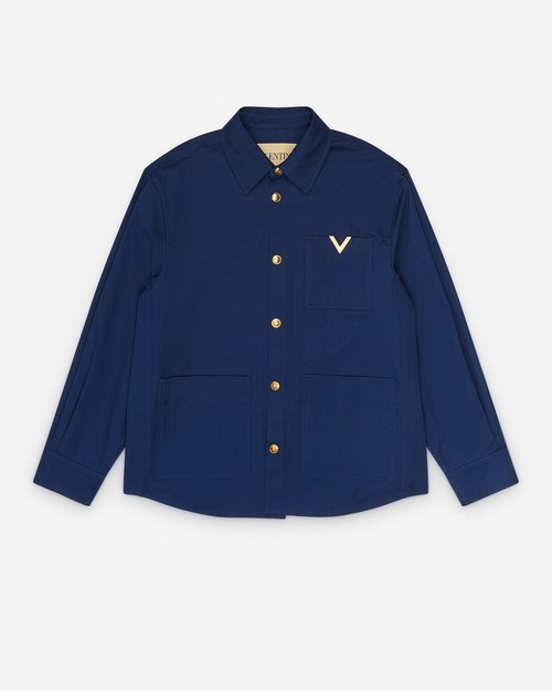 Valentino Outerwear - Blue - 8V3CIO11ALS788