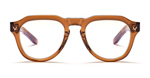 Valentino Eyewear V-tale-ii Crystal Brown Light Gold Rx Glasses - VLX-139C-52