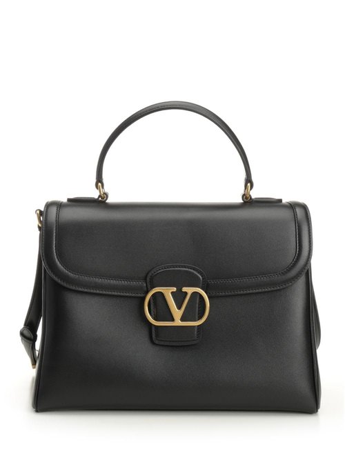 Valentino Garavani 9to5 Handbag - Black/Yellow - WB0R87SRS0NO