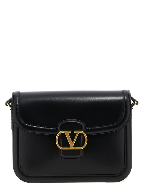 Valentino Garavani 9to5 Shoulder Bag - Black - Y2B0D05ECH0NO