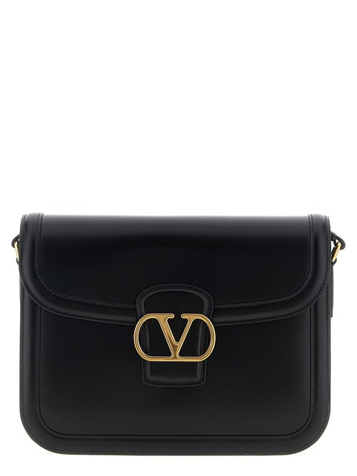 Valentino Garavani 9to5 Shoulder Bag - Black - YB0R15UHF0NO