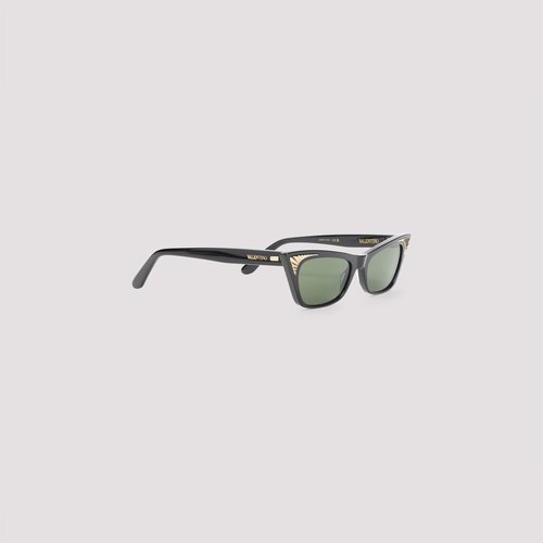 Valentino Garavani Acetate Sunglasses - VLS175A51BLKGLD