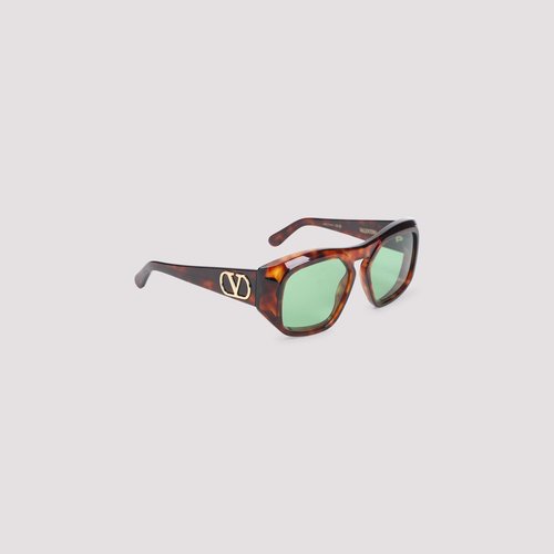 Valentino Garavani Acetate Sunglasses - VLS179B55TRTGLD