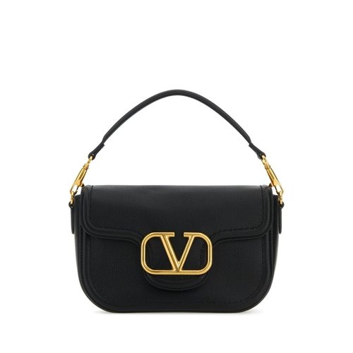 Valentino Garavani Alltime Foldover Top Tote Bag - Black - 5W0B0N20IMZ_0NO10.0000X10.0000X6.0000