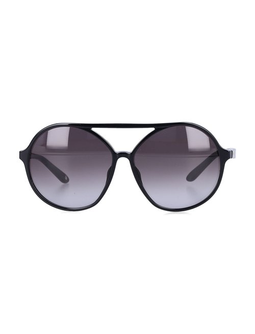 Valentino Garavani Black Aviator Sunglasses - V727S001