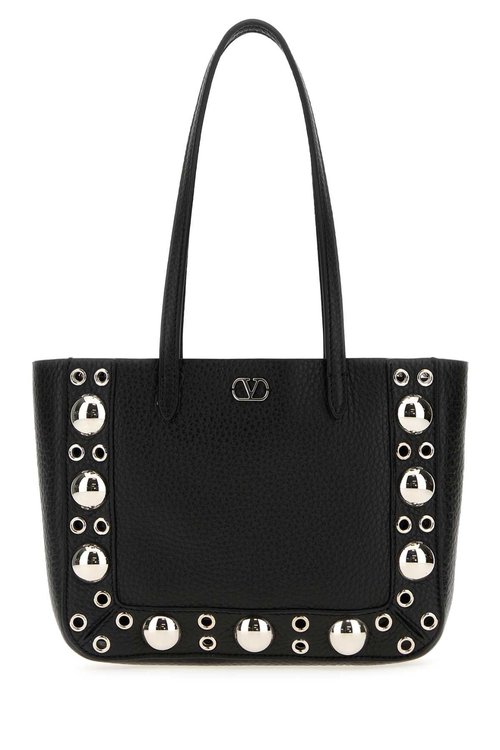 Valentino Garavani Black Mini Nellcôte Tote - Nero - 7W2B0R89MJL0NO