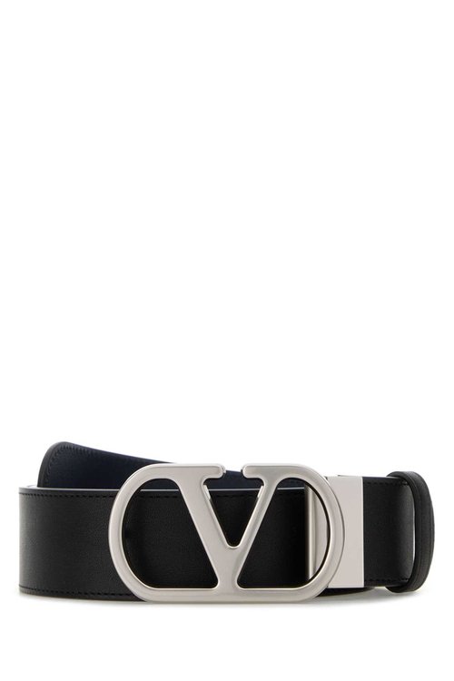 Valentino Garavani Black Reversible Leather Belt - 8Y2T0SQ4UPCM77