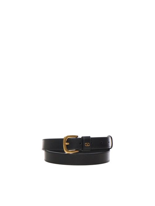 Valentino Garavani Black VLogo Signature Belt - Nero - 6Y2T0SD7DHP0NO