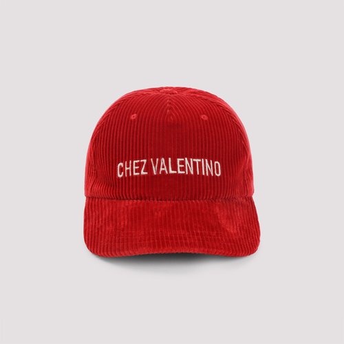 Valentino Garavani Chez Valentino Baseball Hat - 7Y2HDA41TQJRHMROSSOBURRO