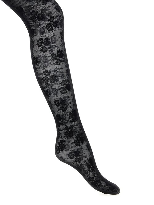 Valentino Garavani chez Valentino Lace Tights - B0KI05W9S50NO
