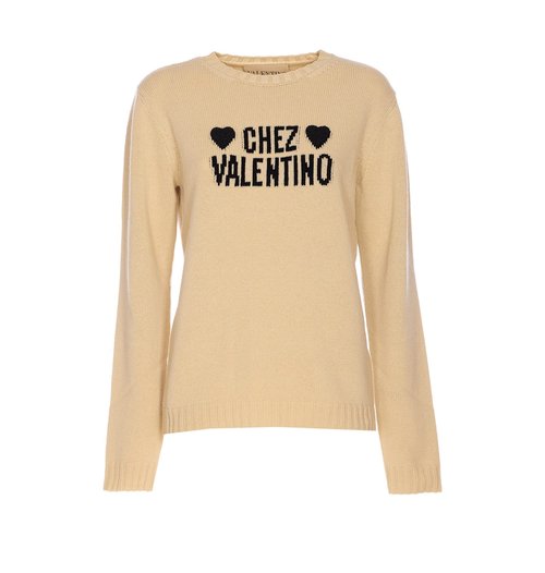 Valentino Garavani Chez Valentino Logo Sweater - KC66S9JLR8E