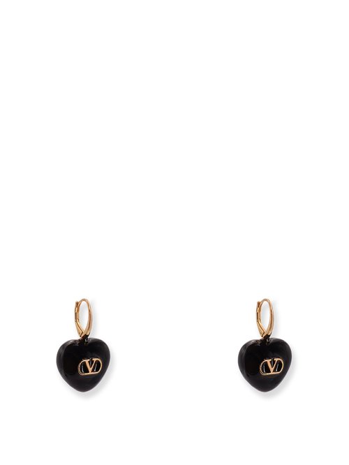 Valentino Garavani Coeur Royal Metal Earrings - 8W2J0BJ5MJP0RN