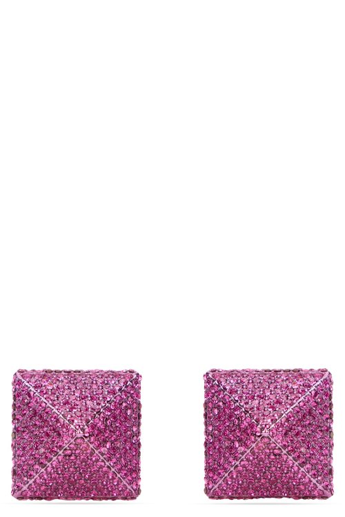 Valentino Garavani Earrings Embellished With Stones - 1W0J0H66VTRUWC