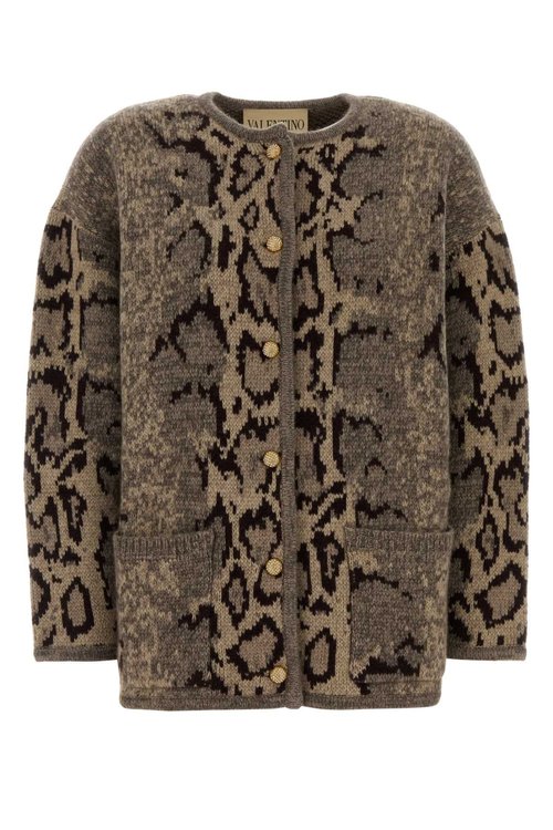 Valentino Garavani Embroidered Cashmere Cardigan - 7B0KE04Q9UCAN2