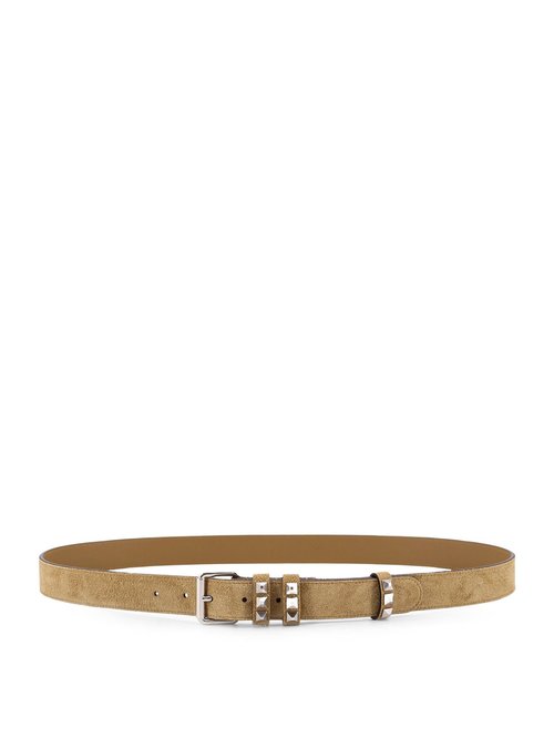 Valentino Garavani Flaneuse Suede Belt With Iconic Studs - 8Y2T0SV3TVQRDX