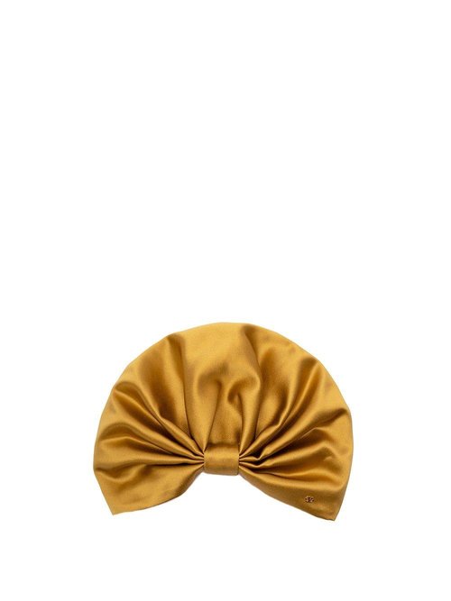 Valentino Garavani Gathered Turban Hat - 6W2HH004QIDCXA