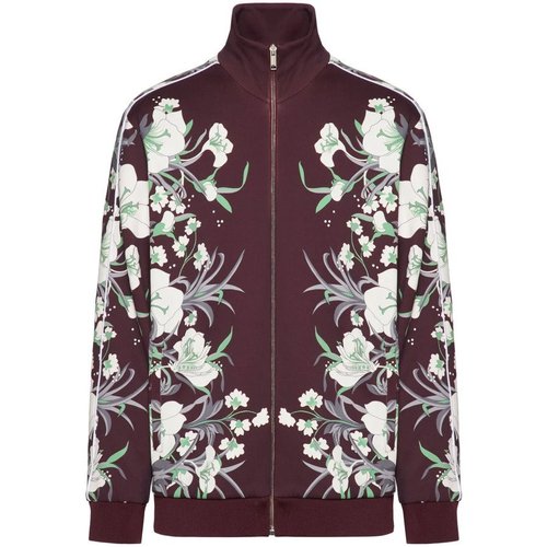Valentino Garavani GraphicPrint ZipFastening Jacket - Vinaccia/Green/Avor - XV0MF21I8GEPNG