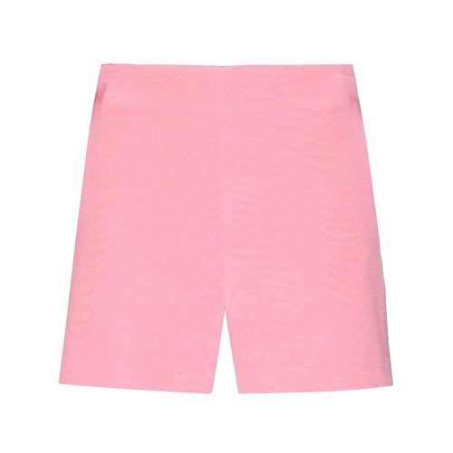 Valentino Garavani High-Rise Tailored Shorts - Blue/Pink - VB0RF1N56BSN15