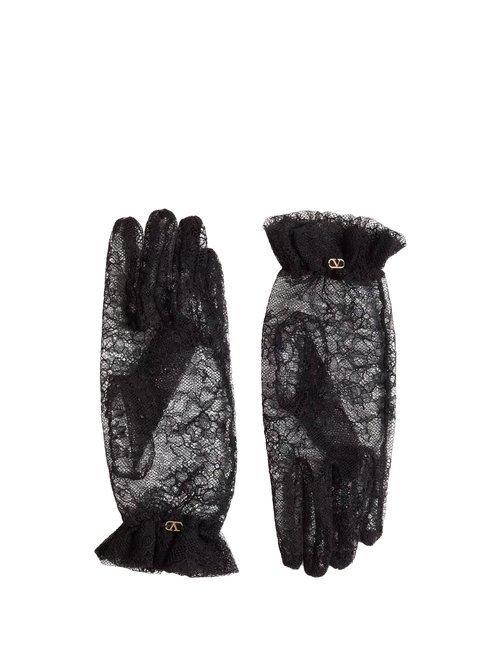 Valentino Garavani Lace Gloves - 7W0GD00HFPWN06