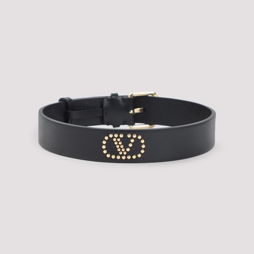 Valentino Garavani Leather Necklace - 6W2J0Y53SYI0NONERO