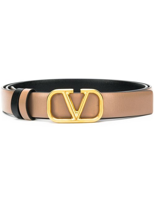 Valentino Garavani Leather Reversible Vlogo Belt - WT0S12ZFRLC8