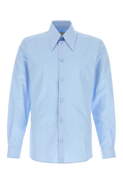 Valentino Garavani Light-blue Poplin Shirt - 7V0ABS20B57E08