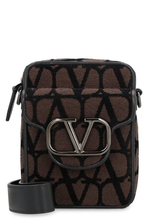 Valentino Garavani Locò Mini Crossbody Bag - Brown - 3Y2B0C15PMJU02