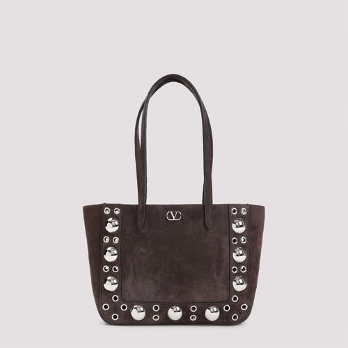 Valentino Garavani Nellcote Mini Tote Bag - Brown - 7W2B0R89JET0