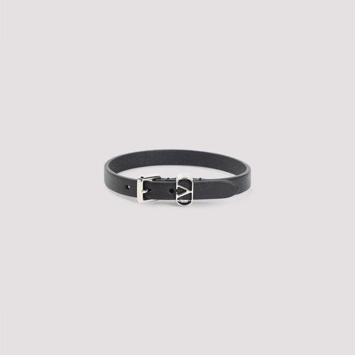 Valentino Garavani Ovalette Leather Bracelet - 7Y2J0AH7FXJREL