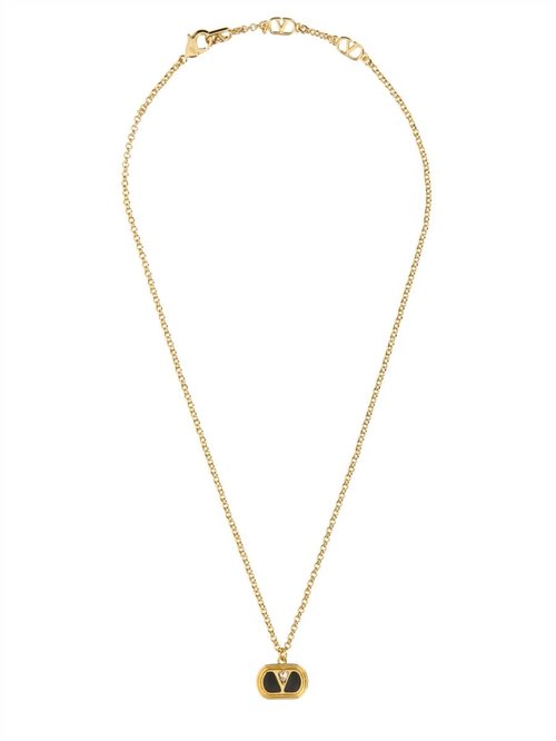 Valentino Garavani ovalette Necklace - WJ0X87VTIRG5