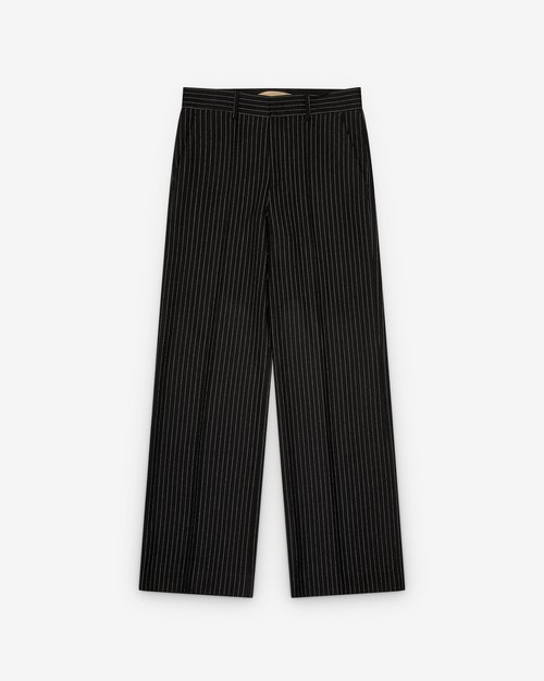 Valentino Garavani Pantalone Formalwear - Black/White - 7V0RBO00B410NI