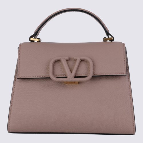 Valentino Garavani Leater Vsling Top Handle Bag - Pink - 8W2B0F53KGWGF9