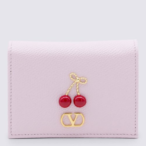 Valentino Garavani Pink Leather Wallet - 8W2P0AY0WGX16Q