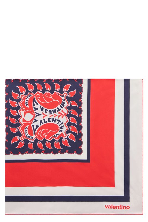 Valentino Garavani Printed Silk Scarf - 1W2EI114MPN01N