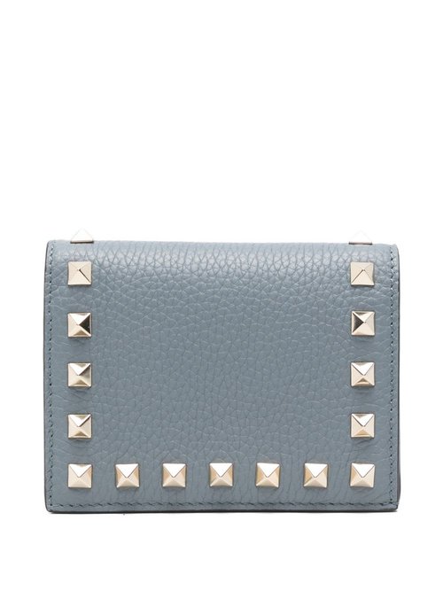 Valentino Garavani Rockstud Leather Flap Wallet - WP0P39VSHMXE