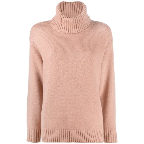 Valentino Garavani Roll Neck Jacket - Skin - UB0KC17L5WRS69
