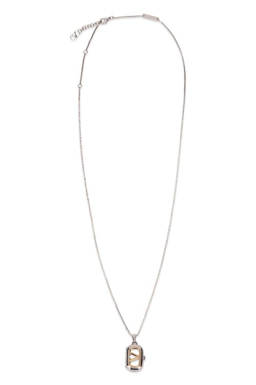 Valentino Garavani Silver Plated Metal Necklace - 2Y2J0Q21METY44