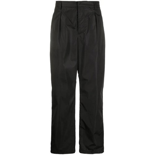 Valentino Garavani Straight-Leg Nylon Trousers - Black - TV0RGA6666C0NI
