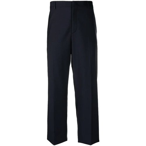 Valentino Garavani Straight-Leg Tailored Trousers - Blue - VV3RBG0070J598