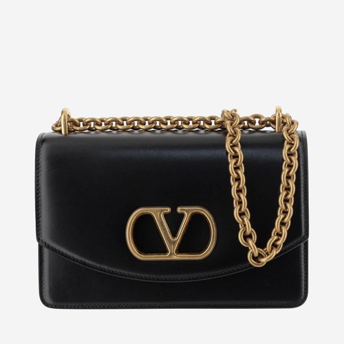 Valentino Garavani vain Small Shoulder Bag - Black - 7W2B0R17GCB0NO