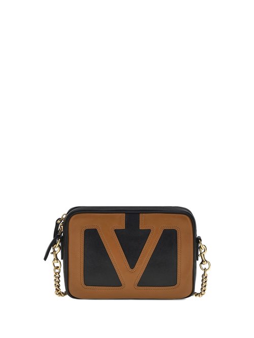 Valentino Garavani Viva Superstar Shoulder Bag - Black/Gold Tone - 7Y2B0R86PTJRFA