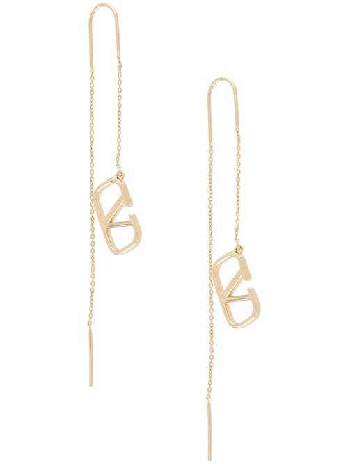 Valentino Garavani vlogo Signature Earrings - WJ0D05METCS4
