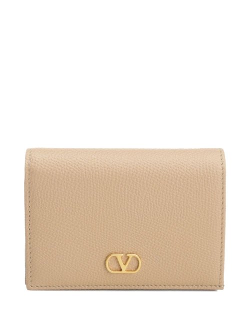 Valentino Garavani Vlogo Signature Leather Wallet - WP0AJ3SNPWRP