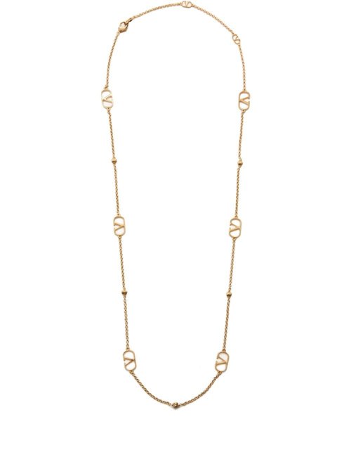 Valentino Garavani Vlogo Signature Necklace - WJ0X78METL01