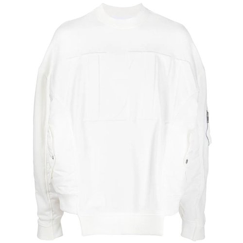 Valentino Garavani Vltn-Embossed Sweatshirt - White - VV3CII452KP0BO