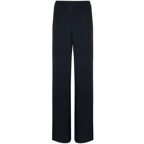 Valentino HighWaisted WideLeg Pant - Blue - 1B3RB4X51MM598