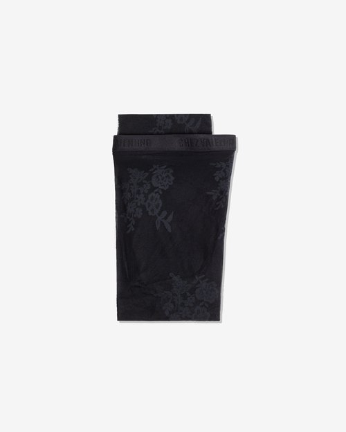 Valentino Lycra Tights - Black - 7B3KI04Y9LV0NO