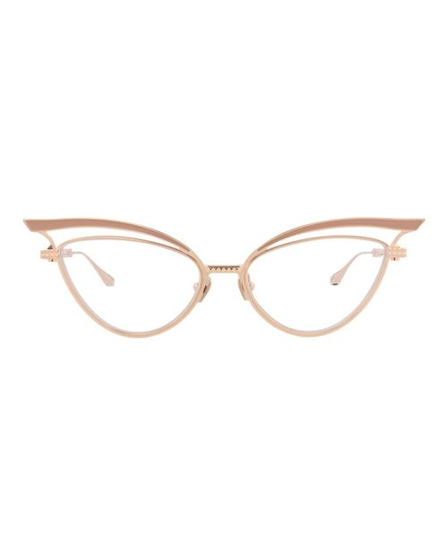 Valentino Optical Frames Cat EyeFrame Metal - Rose Gold Rose Gold Transparent (Vlx/118F/55)