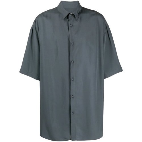 Valentino Oversized Shirt - Gray - TV0AAB3666P71M